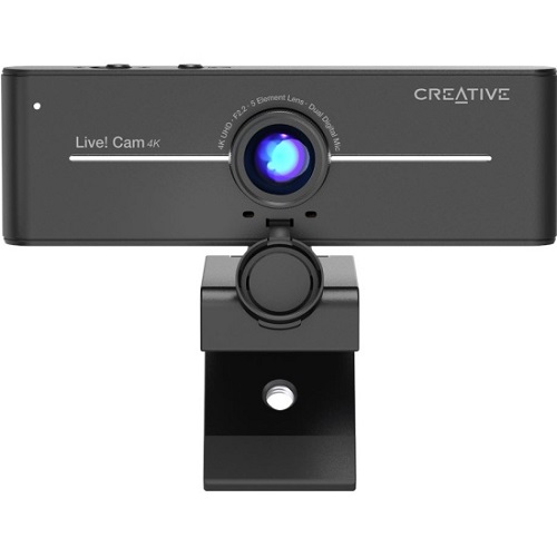 

Веб-камера Creative Web Live! Cam SYNC 4K 73VF092000000 черная 8Mpix (3840x2160) USB2.0 с микрофоном, Web Live! Cam SYNC 4K