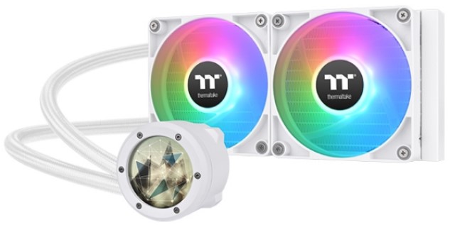 

Система охлаждения жидкостная Thermaltake TH240 V2 Ultra ARGB white CL-W404-PL12SW-A LGA2066/2011-3/2011/1700/1200/115x/AM5/AM4/AM3+/AM3/AM2+/AM2/FM2/, TH240 V2 Ultra ARGB white