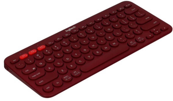 фото Мембранная клавиатура Logitech K380, Bluetooth, Красный [920-007655] в Красноярске