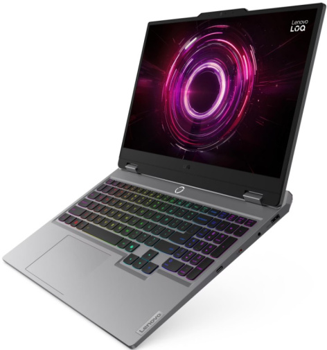 фото Ноутбук  Lenovo LOQ 15AHP10 в Санкт-Петербургe 15.6 ", Ryzen 7, 16 Гб RAM, 512 Гб SSD, GeForce RTX 5050, Серый