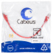 фото Кабель патч-корд U/UTP 6 кат. 0.3м Cabeus PC-UTP-RJ45-Cat.6-0.3m-RD в Санкт-Петербургe