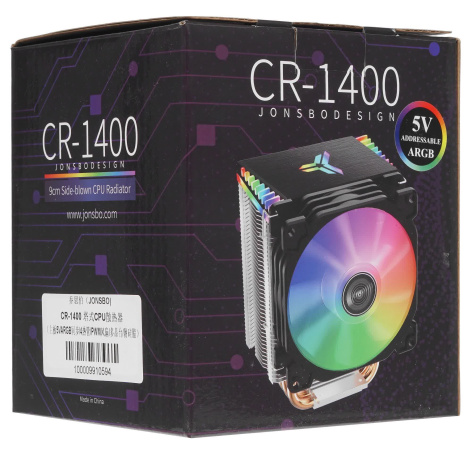 фото Кулер  JONSBO CR-1400 ARGB(Black) в Казани