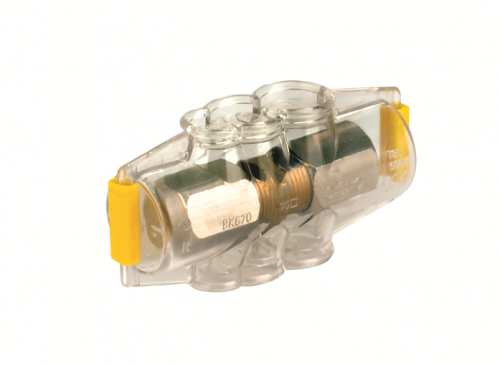 Изображение товара Колодка DKC BK670 для проводов до 70 мм² надежное соединение электротехническое оборудование