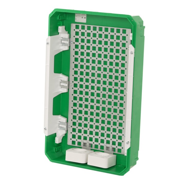 

Щит слаботочный встраиваемый Systeme Electric EZ9E312P2FIT City9 Box IT с белой дверцей 3ряд/36мод 2 розетки, EZ9E312P2FIT