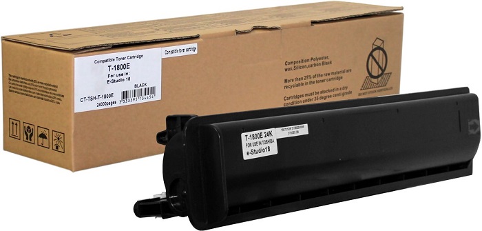 

Тонер-картридж ELP CT-TSH-T-1800E для Toshiba T-1800E E-Studio 18 EU vers. (туба 675г) 24К, CT-TSH-T-1800E