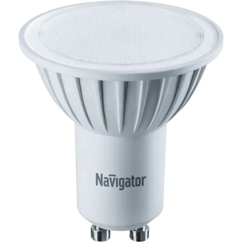 

Лампа светодиодная Navigator NLL-PAR16-5-230-4K-GU10 (уп/10шт), 5Вт, 176-264В, 4000К, 380лм, GU10, 50х57мм, рефлектор, матовая (94130), NLL-PAR16-5-230-4K-GU10