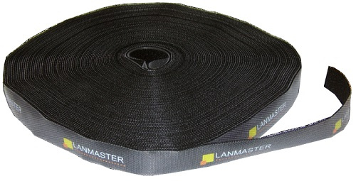 фото Рулон липучки  Lanmaster LAN-VCM30M-BK в Красноярске