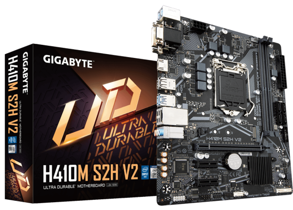фото Материнская плата mATX GIGABYTE H410M S2H V2 (УЦЕНЕННЫЙ) в Екатеринбурге