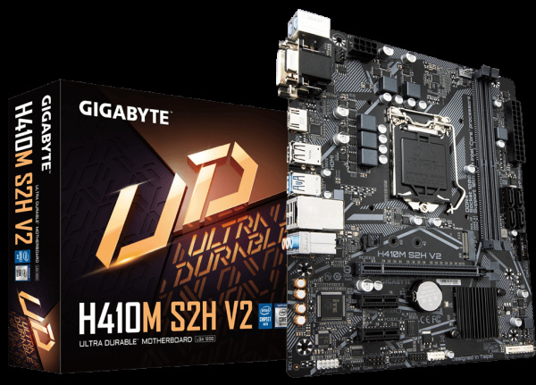 фото Материнская плата mATX GIGABYTE H410M S2H V2 (УЦЕНЕННЫЙ) в Волгограде