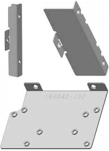 

Рамка Chenbro 84H323610-013 для RM236, MIX, PSU BRACKET, FOR FSP800-50DRS, 84H323610-013