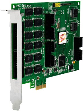 

Плата ICP DAS PEX-D64 CR PCI Express, 64-channel DIO board (RoHS), PEX-D64 CR