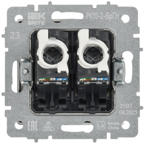 фото Розетка IEK BR-K20-2-M-K23 в Нижнем Новгороде