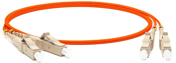 фото Патч-корд волоконно-оптический Hyperline FC-D2-50-LC/PR-LC/PR-H-5M-LSZH-OR в Казани