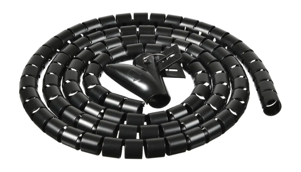 

Кабельный организатор Buro BHP CG155B Spiral Hose 15x1500mm Black, BHP CG155B