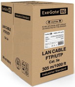 фото Кабель витая пара Exegate UTP4-C5e-CU-S25-IN-LSZH-GR-305