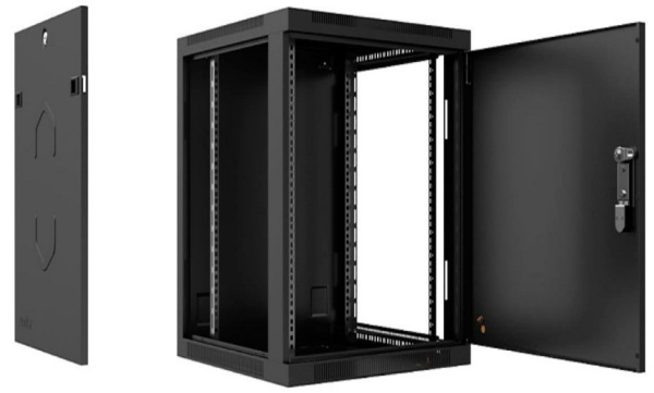 фото Шкаф настенный 19", 22U Cabeus SH-05F-22U60/60M-R-BK
