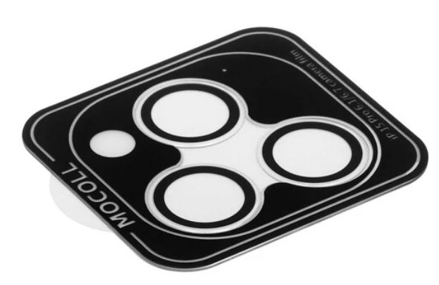 

Защитное стекло MOCOLL CAM23 для камеры iPhone 15 Pro / 15 Pro Max, CAM23