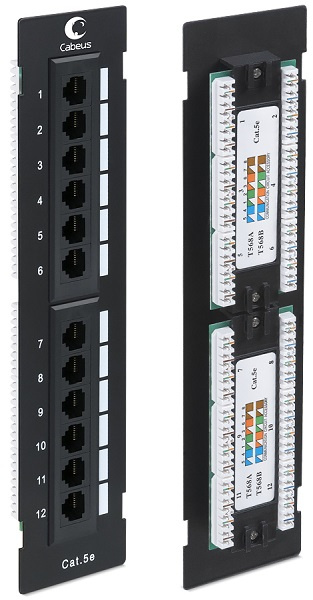 фото Патч-панель  Cabeus PL-12-Cat.5e-WL-Dual IDC в Самаре