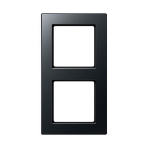 Изображение товара Рамка Jung AC582BFANM для 2 постов с вертикальной и горизонтальной установкой