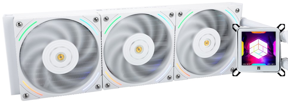 

Система охлаждения жидкостная Thermalright Frozen Guardian 360 White LGA115x/1200/1700/1851/AM4/AM5 (3*120mm, 2150rpm, 69CFM, 27dBa, 4-pin PWM), Frozen Guardian 360 White