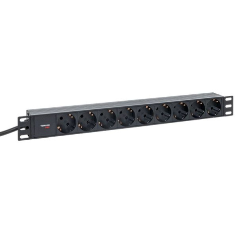 фото Блок розеток 19", 9 розеток EKF TRP-HPD-PL-16A-9SH-2MSH в Омске