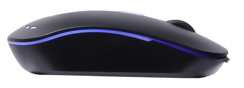 

Мышь SmartBuy 288-K проводная, беззвучная с подсветкой, черный (1/40), 288-K