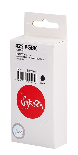фото Картридж струйный Sakura 4532B001 (425 PGBK) в Омске