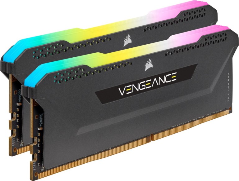 

Модуль памяти DDR4 32GB (2*16GB) Corsair CMH32GX4M2E3200C16 VENGEANCE RGB PRO SL 3200MHz PC4-25600 CL16 288-pin 1.35В XMP радиатор RTL, CMH32GX4M2E3200C16
