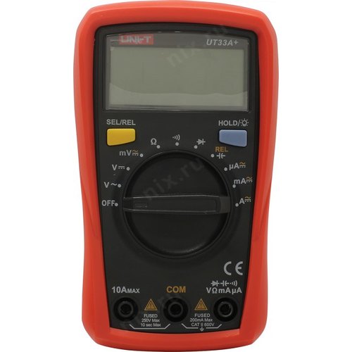 

Мультиметр Rexant 13-0055 портативный UNI-T UT33A+, 13-0055