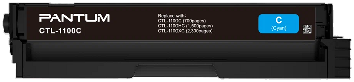

Тонер-картридж Pantum CTL-1100HC для CP1100, CM1100. Голубой. 1500 страниц., CTL-1100HC