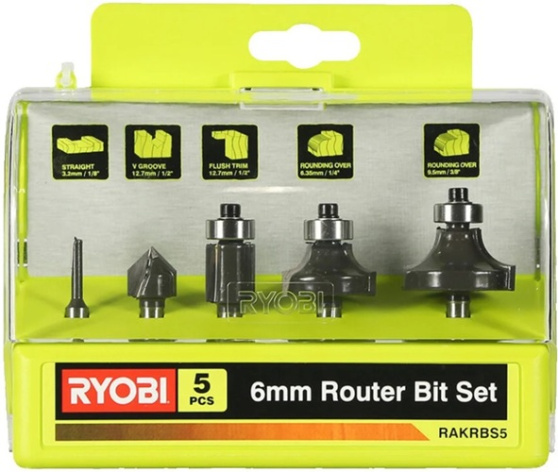 фото Набор фрез  Ryobi RAKRBS5 в Санкт-Петербургe