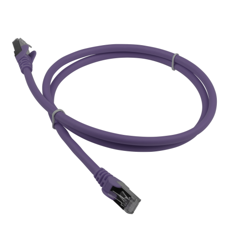 фото Кабель патч-корд F/UTP 6A кат. 1м Lanmaster LAN-PC45/S6A-1.0-VI в Омске