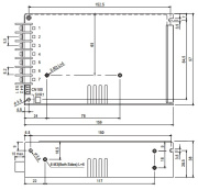 фото Преобразователь Mean Well HRP-150-12