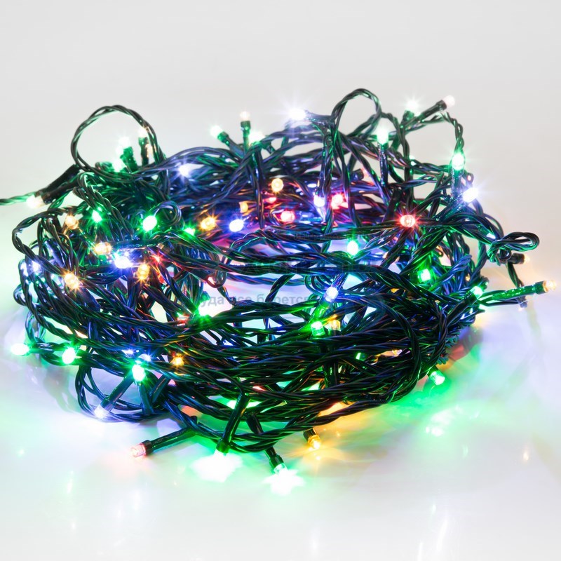 

Гирлянда NEON-NIGHT 303-029 твинкл лайт 6м, темно-зеленый ПВХ, 40 LED, цвет мультиколорколор, 303-029