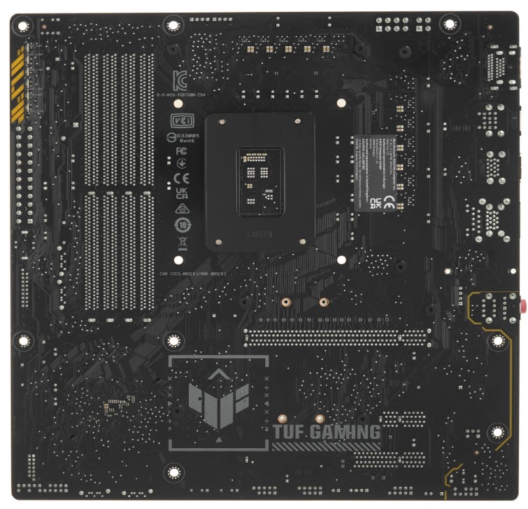

Материнская плата mATX ASUS TUF GAMING B760M-PLUS D4 90MB1DI0-M1EAY0 (LGA1700, B760, 4*DDR4, 4*SATA, 2*M.2, 3*PCIe, 2*USB 2.0, 5*USB 3.2, HDMI, DP), TUF GAMING B760M-PLUS D4