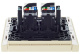 фото Розетка компьютерная двойная IEK FP-K20-1-K10 в Уфе