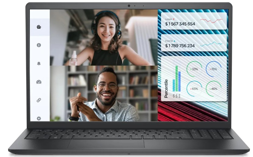 Ноутбук Dell Vostro 3520 i3-1215U/8GB/512GB SSD/UHD graphics/15.6" FHD WVA/WiFi/BT/cam/linux/black