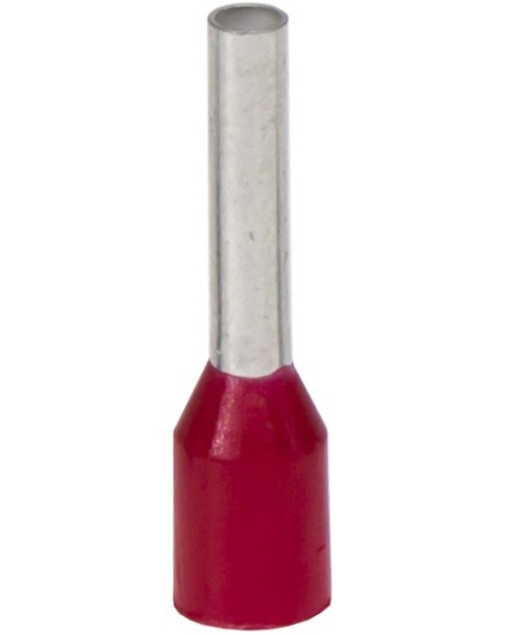 Изображение товара Наконечник-гильза DKC IF1-10RD для жилы 1 кв.мм, длина 10мм, красный