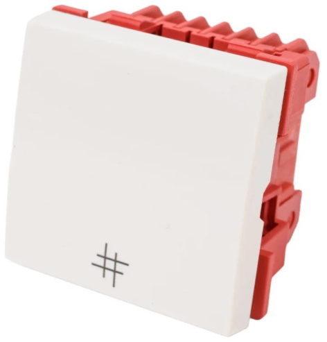 фото Выключатель  Lanmaster LAN-EC45x45-S14-WH в Уфе