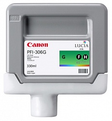 

Картридж Canon PFI-306G 6664B001 Green для iPF 8300/8300S/8400/9400/9400S 330ml, PFI-306G
