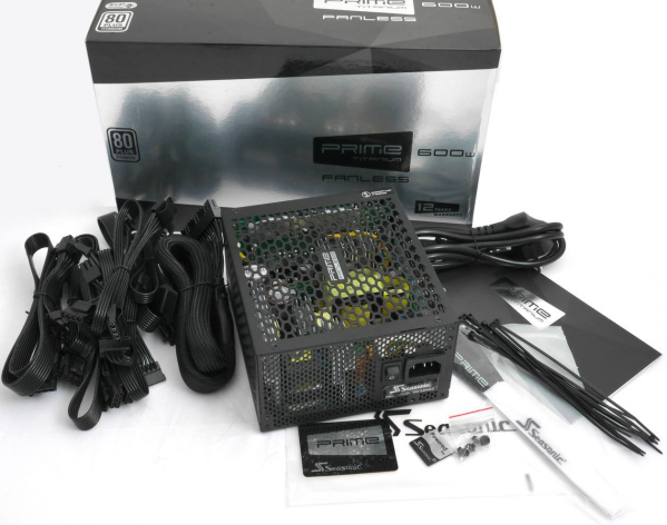 фото Блок питания ATX SeaSonic Prime Titanium (SSR-600TL)