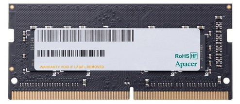

Модуль памяти SODIMM DDR4 16GB Apacer ES.16G2V.PRH PC4-21300 2666MHz CL19 1.2V RTL, ES.16G2V.PRH