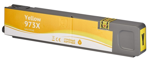 фото Картридж струйный Sakura F6T83AE (№973X Yellow) в Челябинске