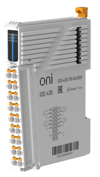 фото Модуль аналогового ввода ONI IOD-430-TB-04V000 в Воронеже