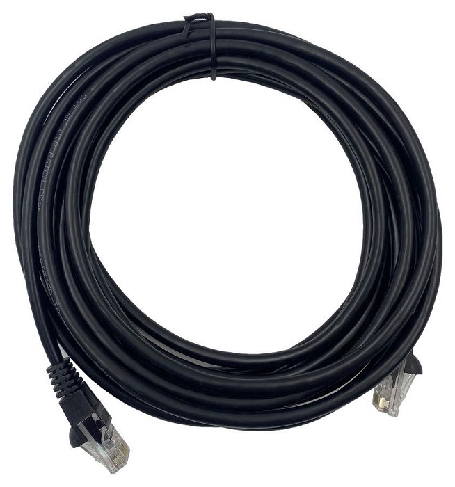 

Кабель патч-корд U/UTP 5e кат. 5м Buro 1645939 черный RJ-45 (m)-RJ-45 (m), 1645939