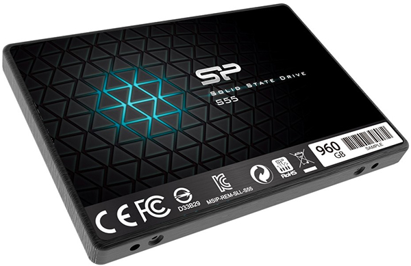 

Накопитель SSD 2.5'' Silicon Power SP960GBSS3S55S25 Slim S55 960GB SATA3 550/440MB/s MTBF 1.5M 7mm, SP960GBSS3S55S25