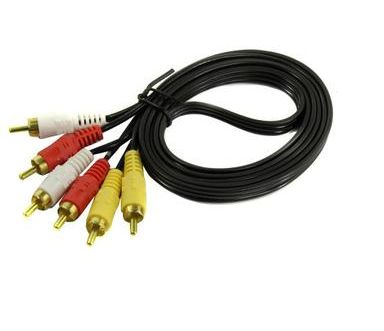 

Кабель аудио Exegate EX-CCV-539-1.5 EX284947RUS 3xRCA M/3xRCA M, 1,5м, EX-CCV-539-1.5