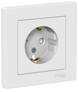 фото Розетка с заземлением Systeme Electric ATN001344