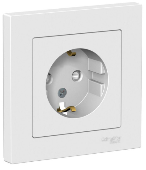 фото Розетка с заземлением  Systeme Electric ATN001344 в Уфе