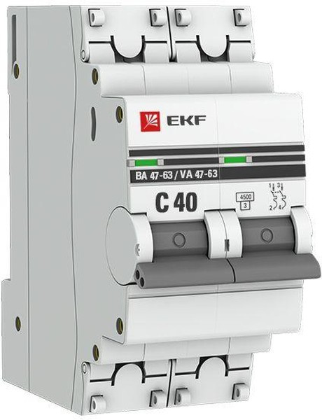 фото Автоматический выключатель  EKF mcb4763-2-40C-pro в Уфе